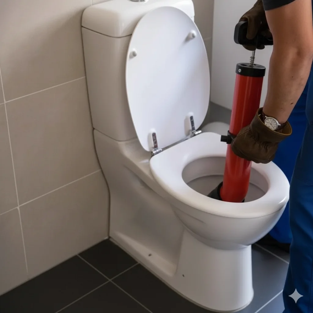 Débouchage professionnel de toilettes par Sanitaire Rolle